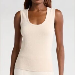 Barefoot Dreams CozyChic Ultra Lite Tan Top